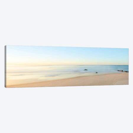 Beachscape Panorama II Canvas Print #JML151} by James McLoughlin Canvas Artwork