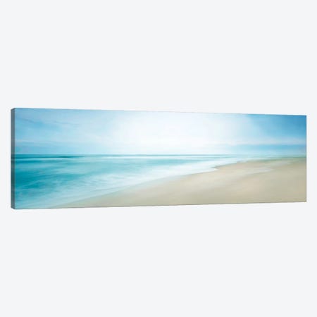Beachscape Panorama VIII Canvas Print #JML154} by James McLoughlin Art Print