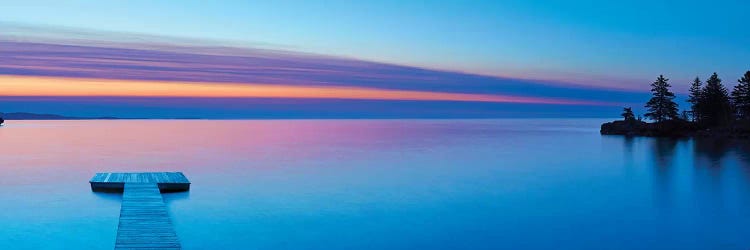 Lakescape Panorama XI by James McLoughlin wall art