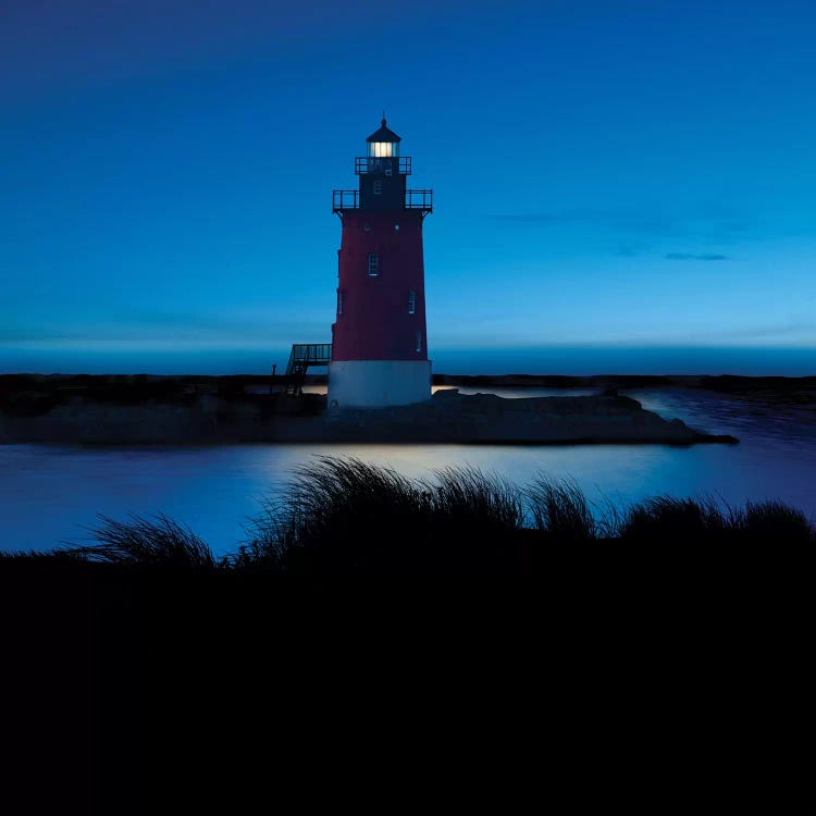 Lighthouse at Night IV