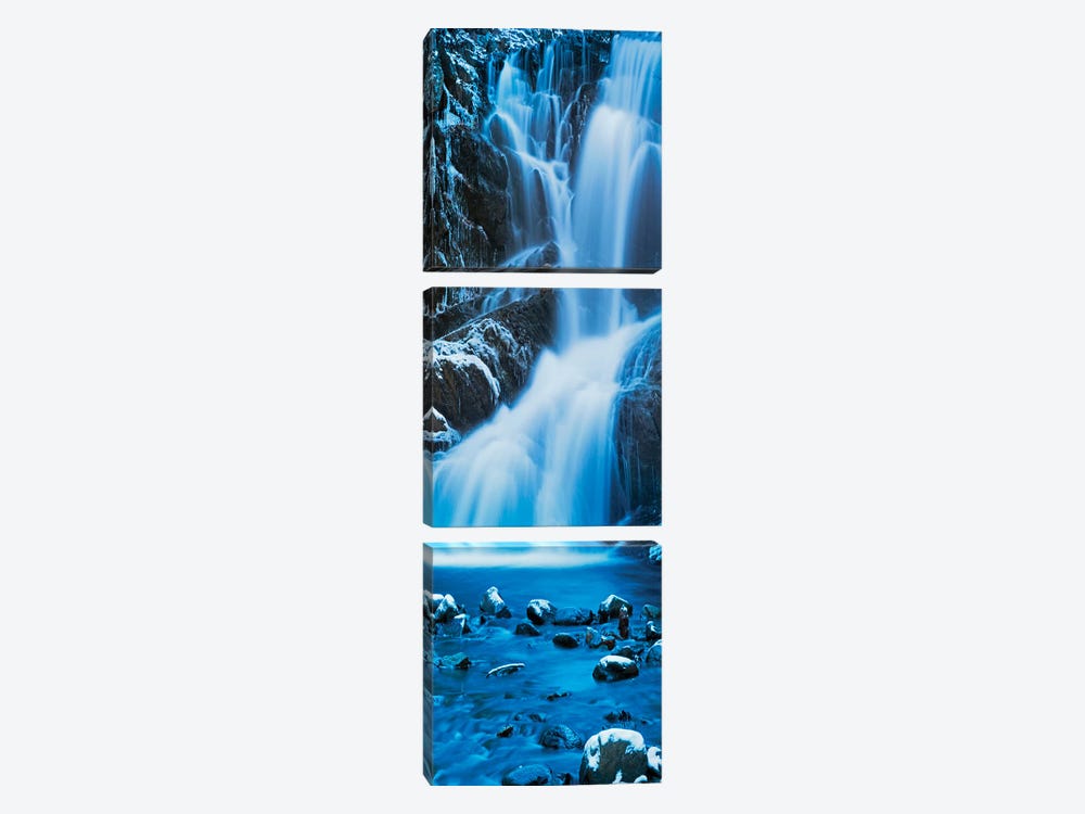 Vertical Water III by James McLoughlin 3-piece Canvas Print