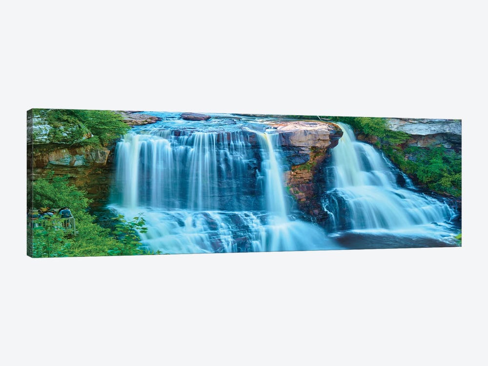 Waterfall Panorama II by James McLoughlin 1-piece Canvas Artwork