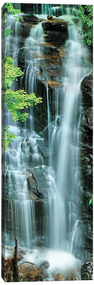 Vertical Falls I Canvas Art Print - Waterfalls