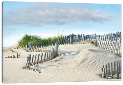 Beachscape III Canvas Art Print - Sandy Beach Art