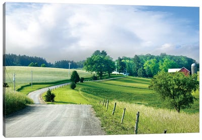 Farm & Country II Canvas Art Print - Country Scenic Photography