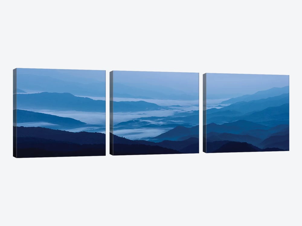 Misty Mountains VIII by James McLoughlin 3-piece Canvas Art
