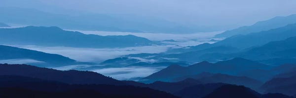 James McLoughlin: Misty Mountains VIII by James McLoughlin