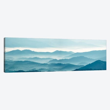 Misty Mountains X Canvas Print #JML69} by James McLoughlin Canvas Art Print