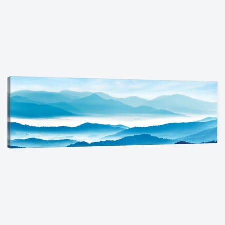 Misty Mountains XI Canvas Print #JML70} by James McLoughlin Canvas Art