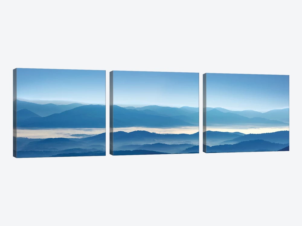 Misty Mountains XII by James McLoughlin 3-piece Canvas Art