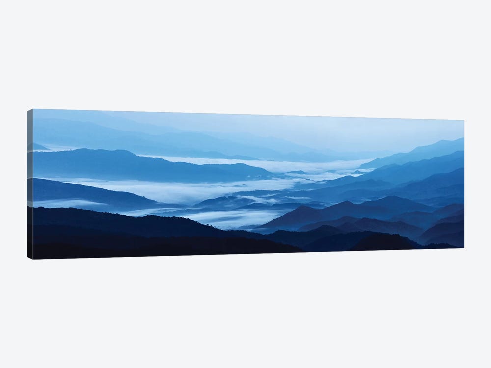 Misty Mountains XIII by James McLoughlin 1-piece Canvas Print
