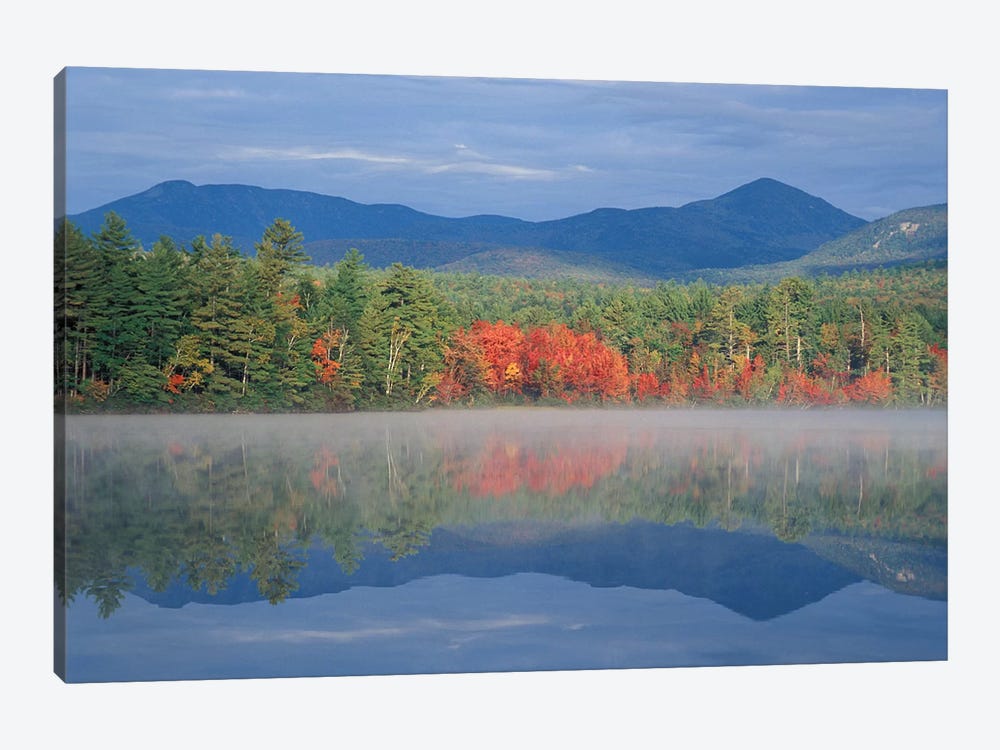 Autumn Reflections, Chocorua Lake, Carroll County, New Hampshire, USA by Jerry & Marcy Monkman 1-piece Art Print