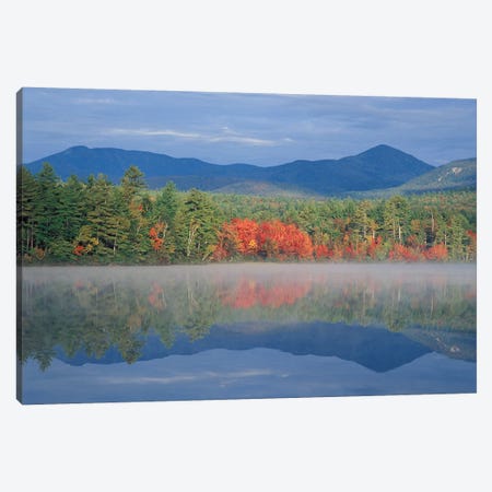Autumn Reflections, Chocorua Lake, Carroll County, New Hampshire, USA Canvas Print #JMM1} by Jerry & Marcy Monkman Canvas Art Print