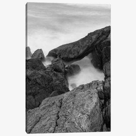 Rocks and surf. Wallis Sands State Park, Rye, New Hampshire I Canvas Print #JMM5} by Jerry & Marcy Monkman Canvas Art