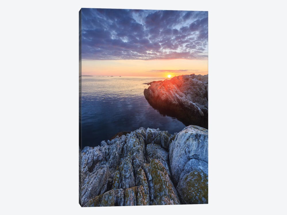 Sunrise on Appledore Island in the Isles of Shoals, New Hampshire II by Jerry & Marcy Monkman 1-piece Canvas Artwork