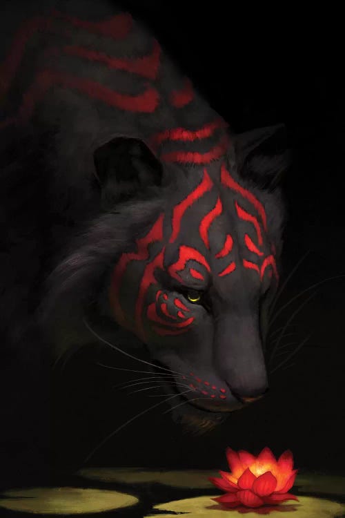 Tiger Lily by Jade Merien wall art