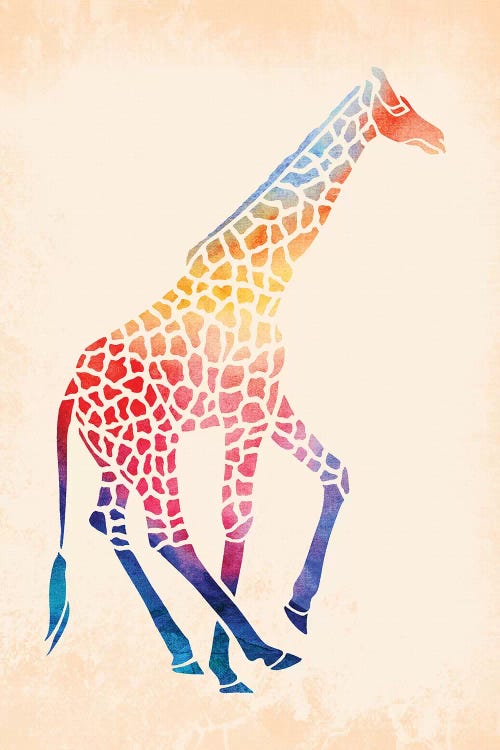 Watercolor Giraffe