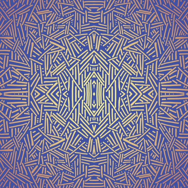 Jacqueline Maldonado: Radiate Royal Gold by Jacqueline Maldonado