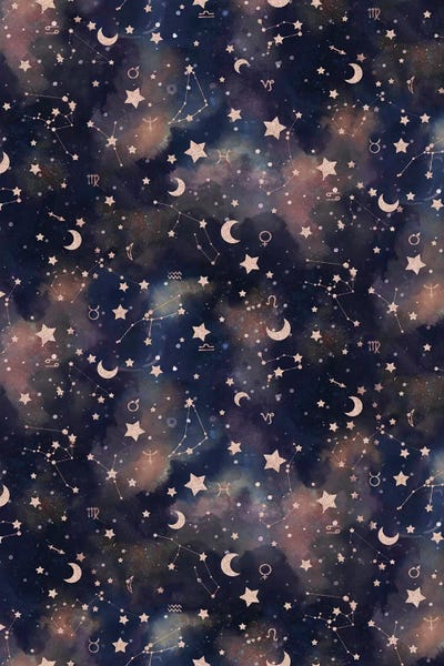 Mysticism: Zodiac Rose Gold by Jacqueline Maldonado