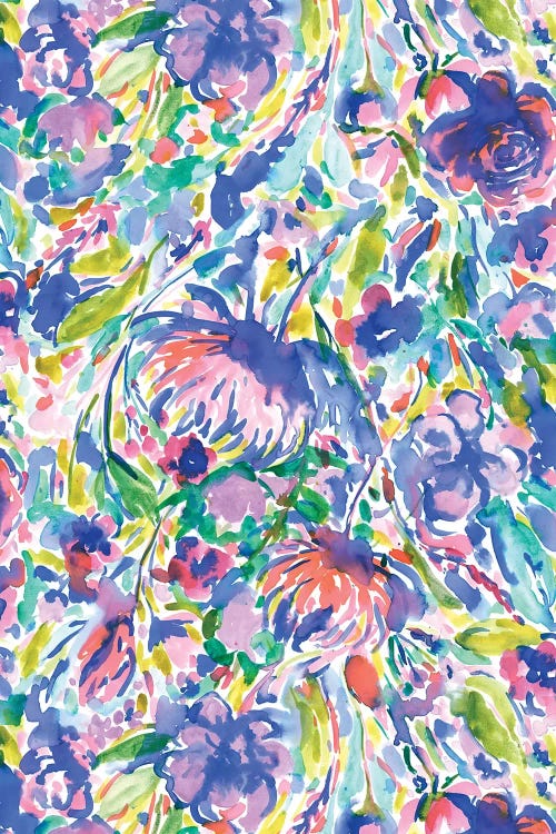 Maximal Floal Wild Free by Jacqueline Maldonado wall art