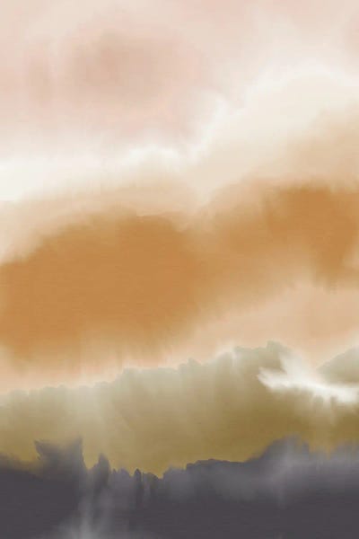 Abstract Watercolors: Meditation 4 by Jacqueline Maldonado