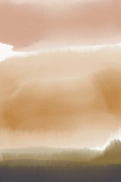 Abstract Watercolors: Meditation 6 by Jacqueline Maldonado