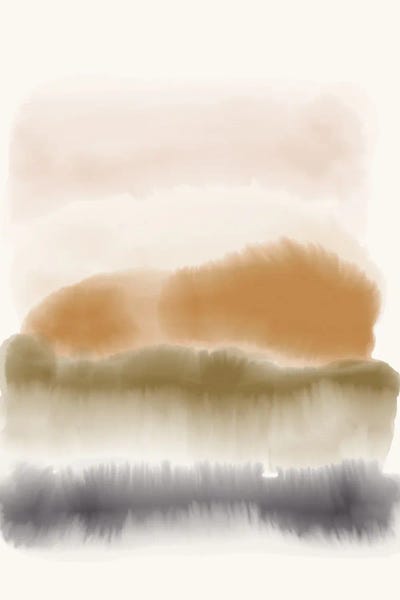 Abstract Watercolors: Meditation 3 by Jacqueline Maldonado