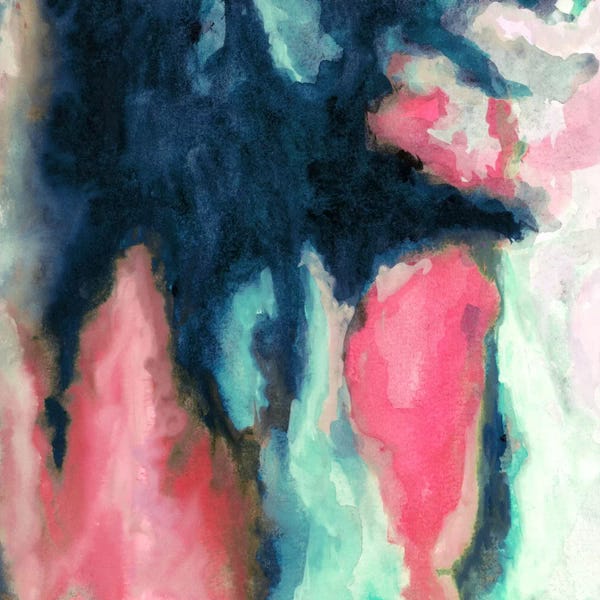 Abstract Watercolors: Sun Shadow by Jacqueline Maldonado