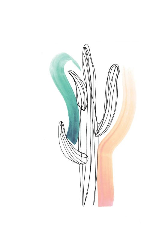 Contour Cactus Green Coral 1