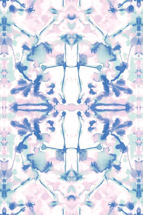 Transformation Pink Blue by Jacqueline Maldonado wall art