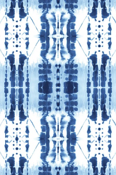 Abstract Watercolors: Paradigm Blue by Jacqueline Maldonado