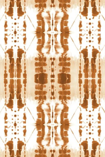 Abstract Watercolors: Paradigm Rust by Jacqueline Maldonado