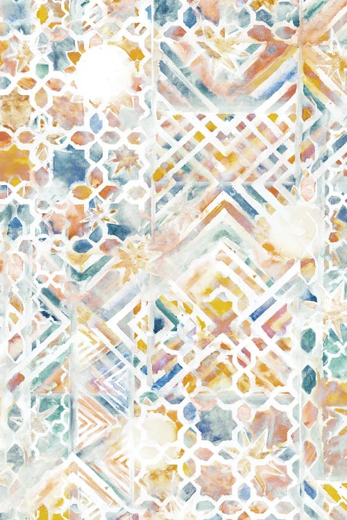 Mosaic Mashup by Jacqueline Maldonado wall art