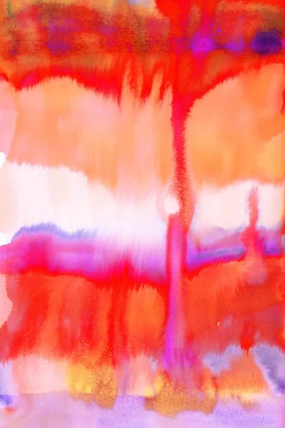 Abstract Watercolors: Undertow by Jacqueline Maldonado