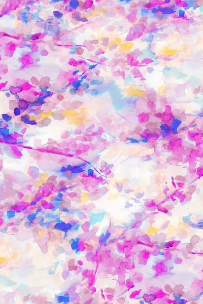 Canopy Magenta by Jacqueline Maldonado multi panel art