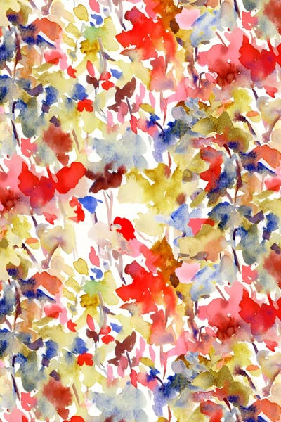 Abstract Watercolors: Local Color I by Jacqueline Maldonado