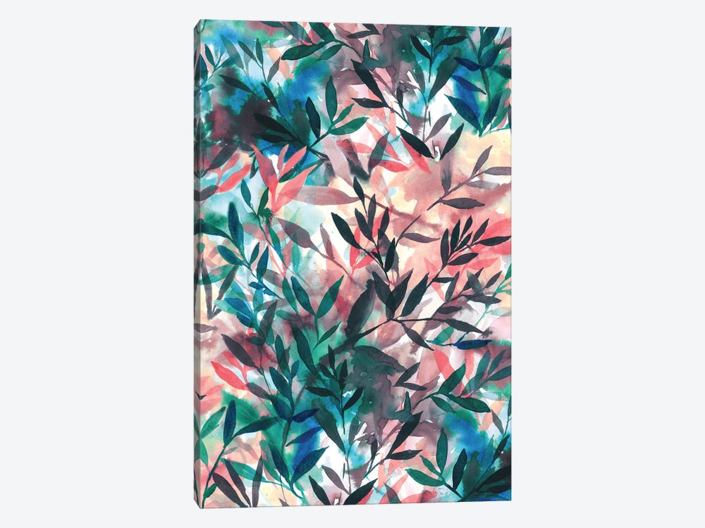 Changes Coral by Jacqueline Maldonado 1-piece Canvas Print