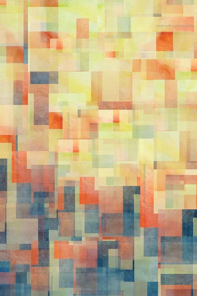 Cubism Dream by Jacqueline Maldonado framed canvas print