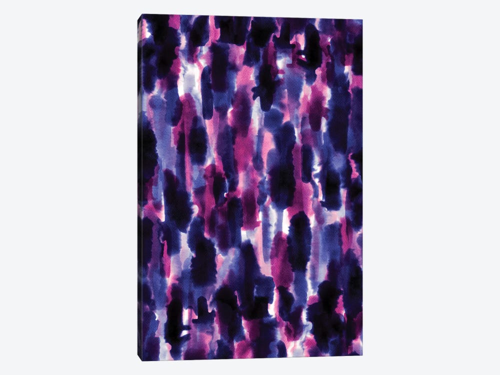 Downpour Purple by Jacqueline Maldonado 1-piece Canvas Art Print
