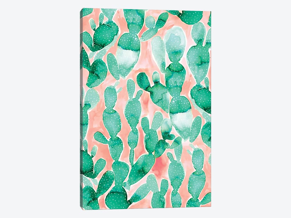 Paddle Cactus Blush by Jacqueline Maldonado 1-piece Canvas Art