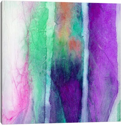 Skein II Canvas Art Print - Purple Passion