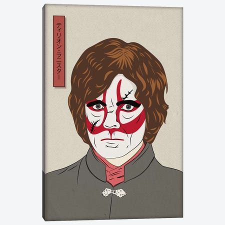 Kabuki Cynical Dwarf Canvas Print #JMP2} by 5by5collective Canvas Print