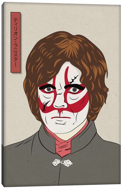 Kabuki Cynical Dwarf Canvas Art Print - Tyrion Lannister
