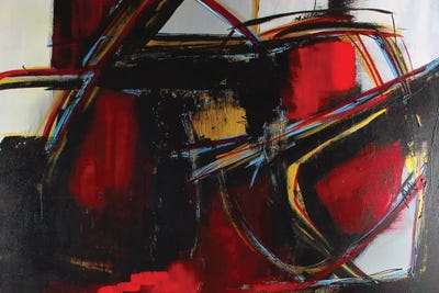 Flirting All Day by Jane M. Robinson art print