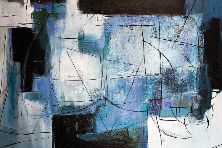 Blue Bb Blues by Jane M. Robinson wall art
