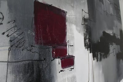 Crimson Valley by Jane M. Robinson art print