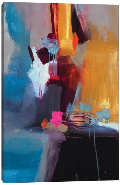 Jazzy Abstract VII Canvas Art Print - Jane M. Robinson