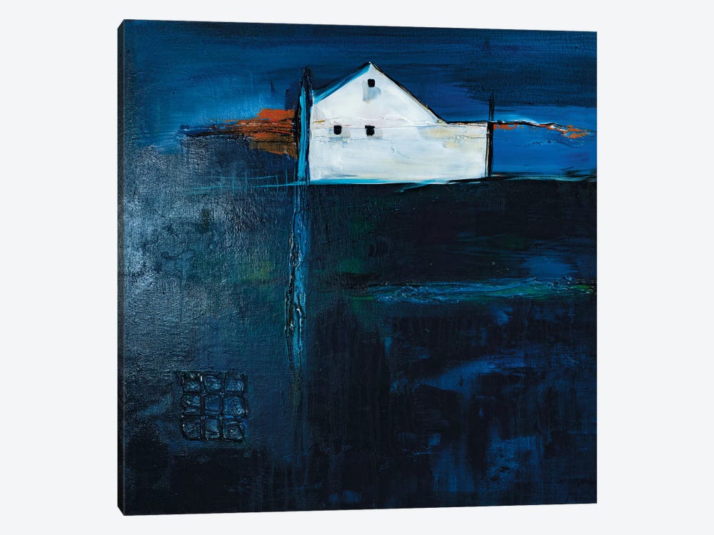 Late Night Farm by Jane M. Robinson 1-piece Canvas Art
