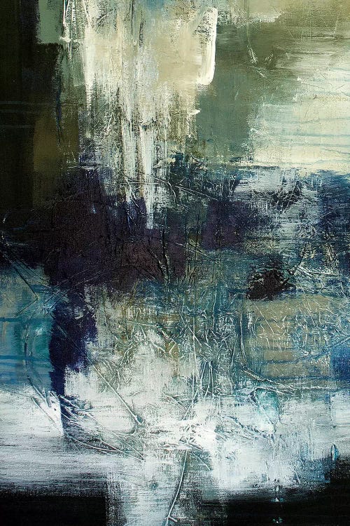Blue Train by Jane M. Robinson wall art