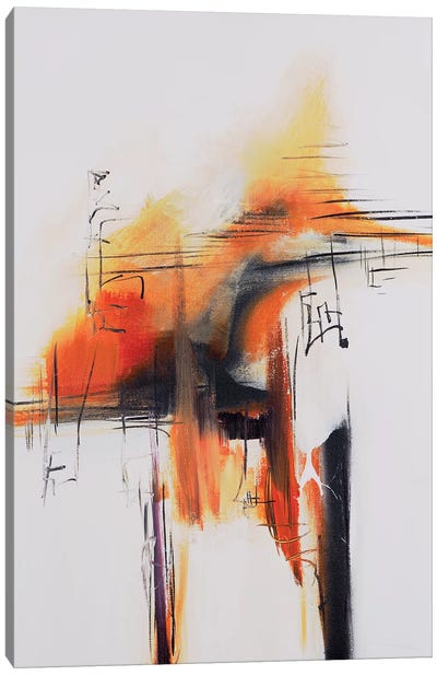 Flight Canvas Art Print - Abstract Expressionism Art